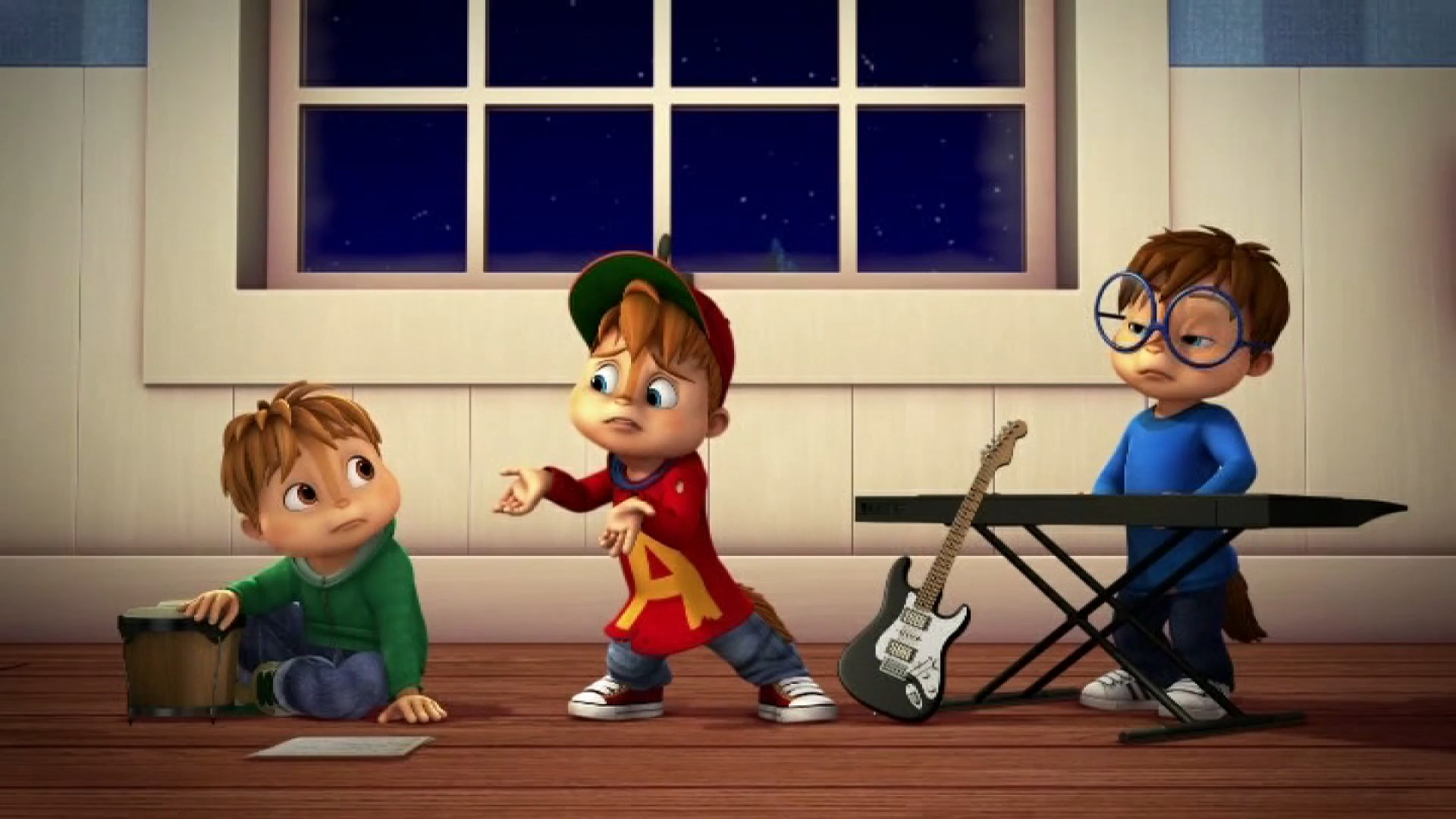 آلوین و سنجاب ها - فصل ۱ قسمت ۱