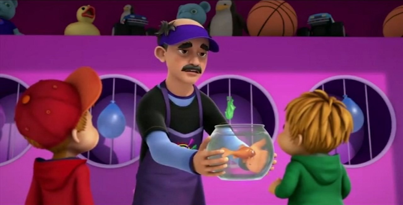 آلوین و سنجاب ها - فصل ۱ قسمت ۱۶