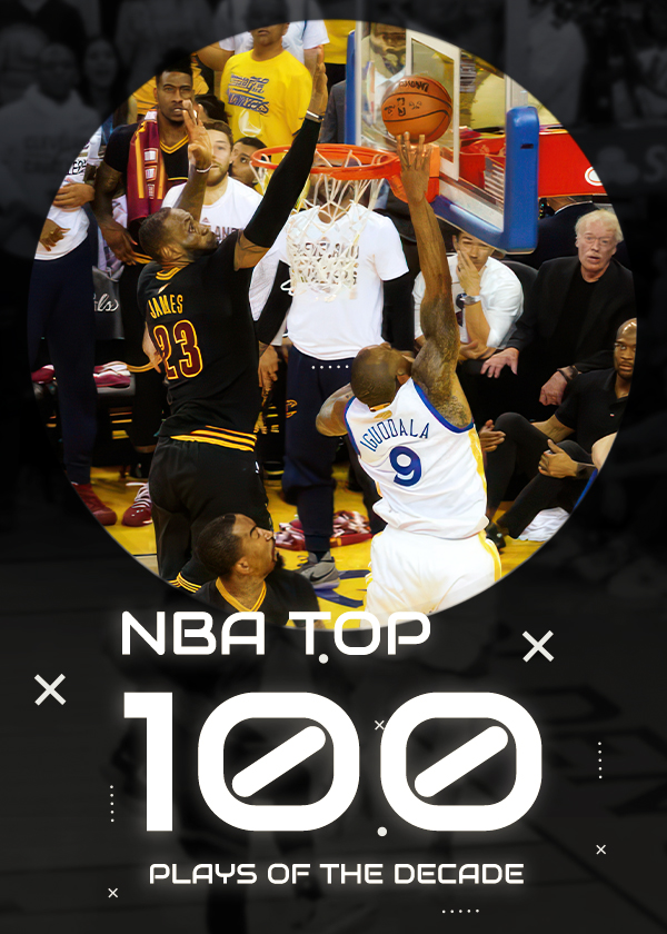 100 صحنه برتر بسکتبال NBA