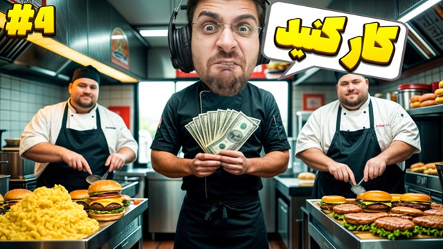 بازی رستوران کثیف با عمو امیر (قسمت 4)